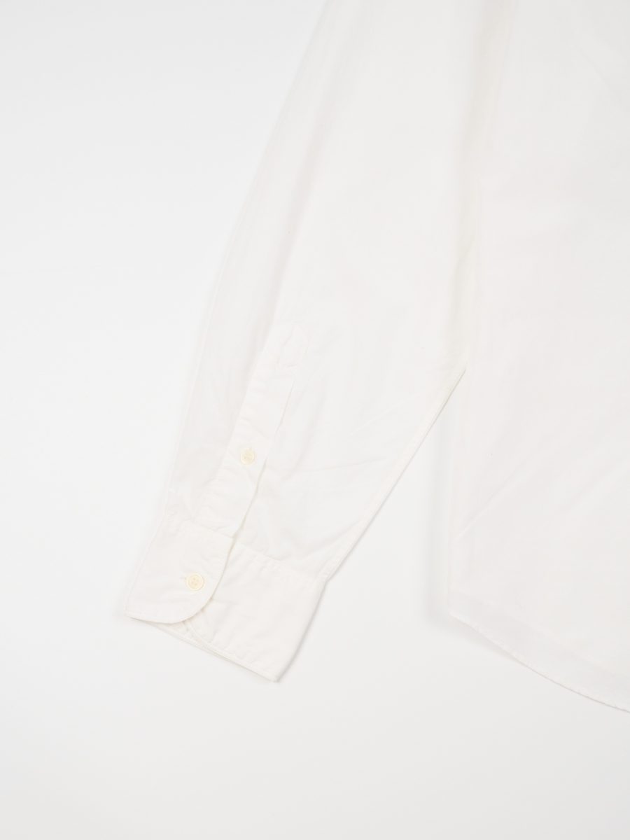 Boglioli White Cotton Cutaway Collar Mens Shirt Top Size L — photo 7