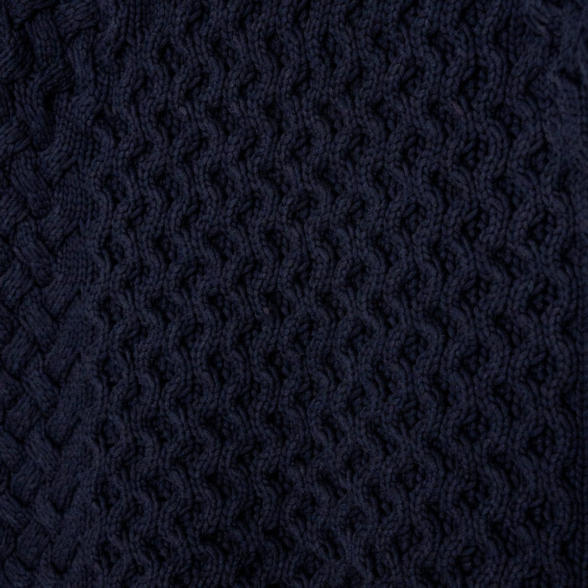 Acne Studios Navy Cable Knit Fisherman Mens Sweater Jumper — photo 6