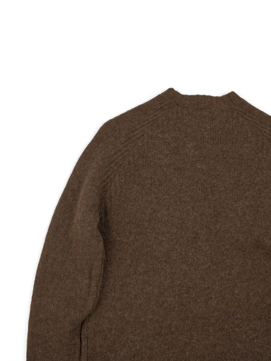 Acne Studios Kowhai Brown Wool Logo Mens Sweater Knit Size S — photo 6