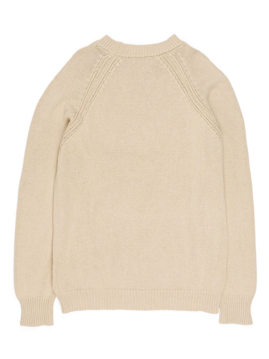 Margaret Howell Ecru Cotton Cable Knit Mens Sweater Size M — photo 2