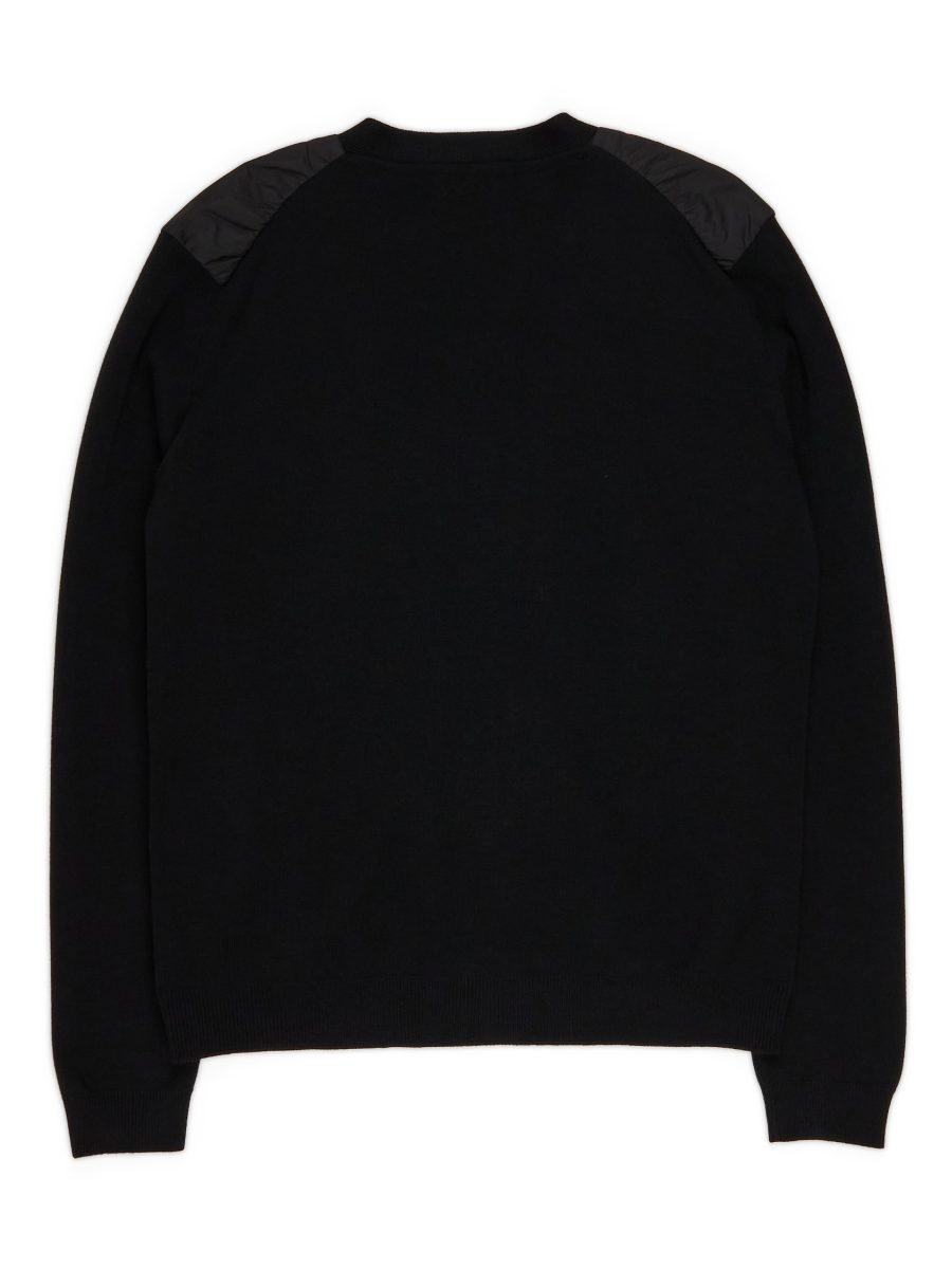 Vintage Prada Linea Rossa Black Wool Cardigan Sweater Size L — photo 2