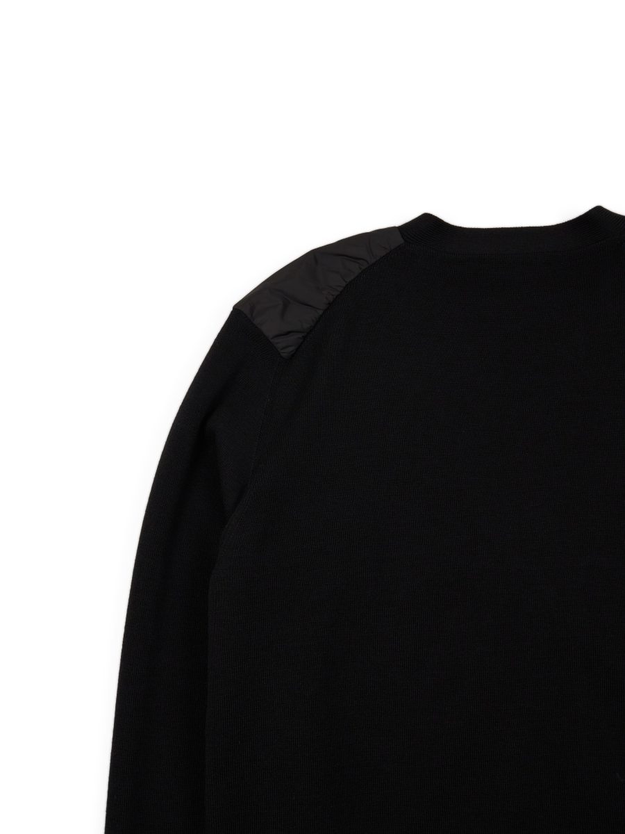 Vintage Prada Linea Rossa Black Wool Cardigan Sweater Size L — photo 8
