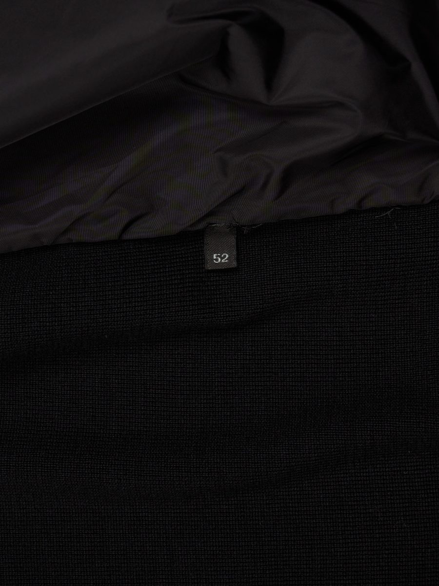 Vintage Prada Linea Rossa Black Wool Cardigan Sweater Size L — photo 11