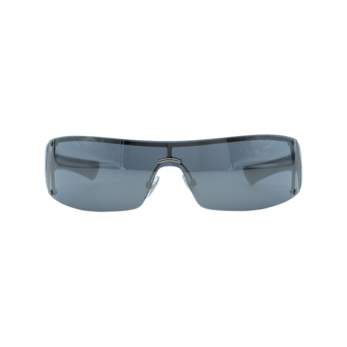 Vintage Gucci GG 1824 Navy Shield GG Logo Y2K Sunglasses — photo 2