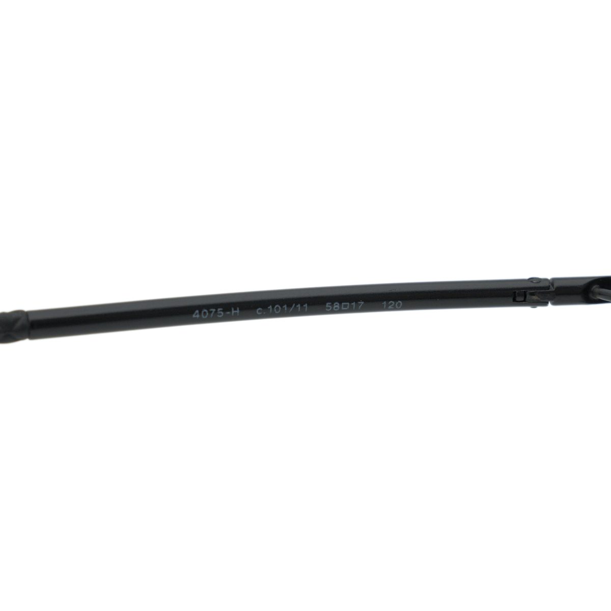Vintage Chanel 4075 Black Pearl Rectangular Y2K Sunglasses — photo 7