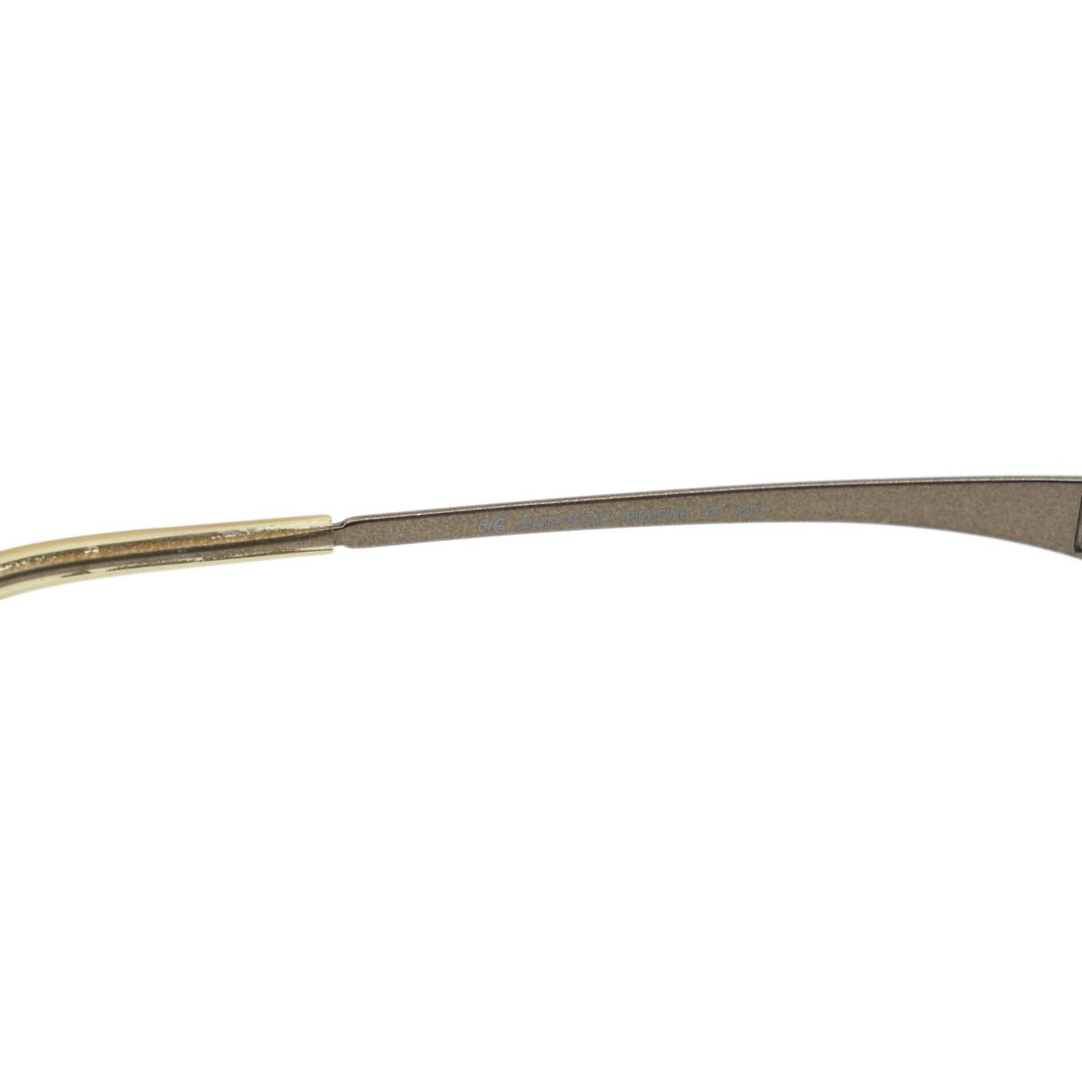 Vintage Dior Piercing Silver Rimless Y2K Shield Sunglasses — photo 7