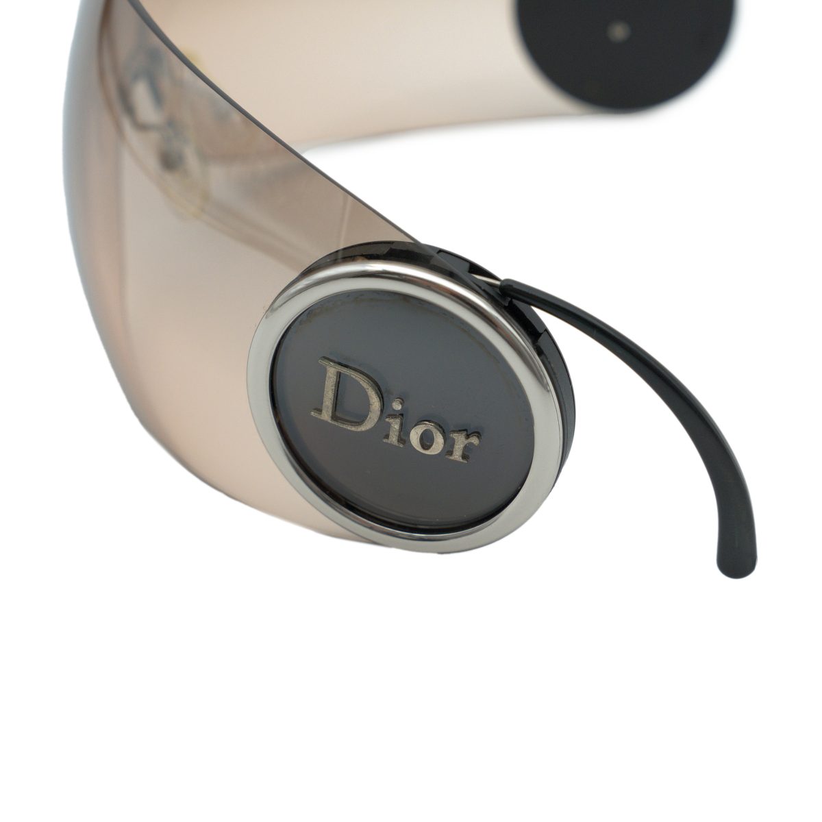 Vintage Dior Sport 3 Brown Rimless Shield Y2K Sunglasses — photo 10