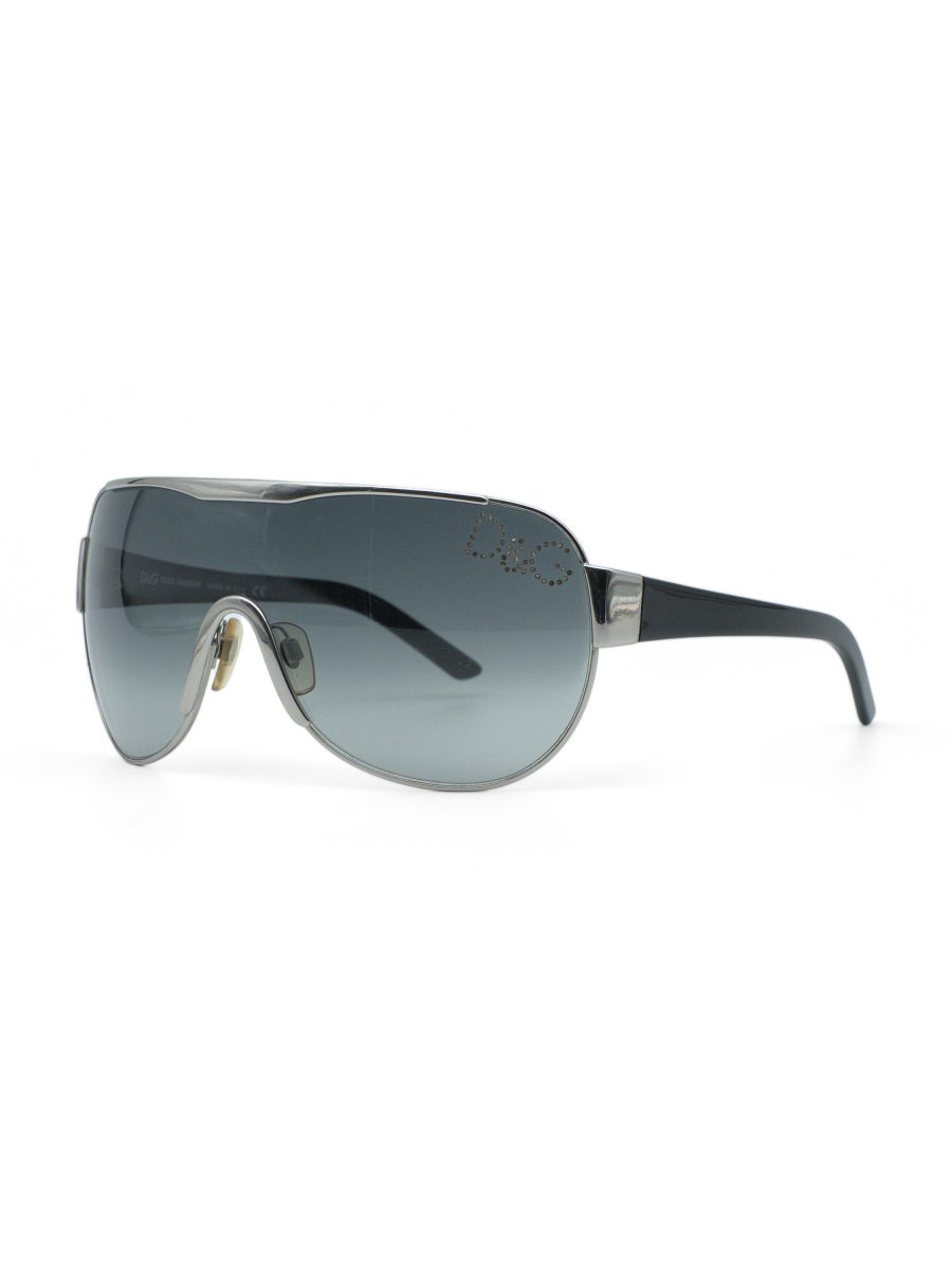 Vintage Dolce Gabbana DG 6011 Crystal Shield Sunglasses