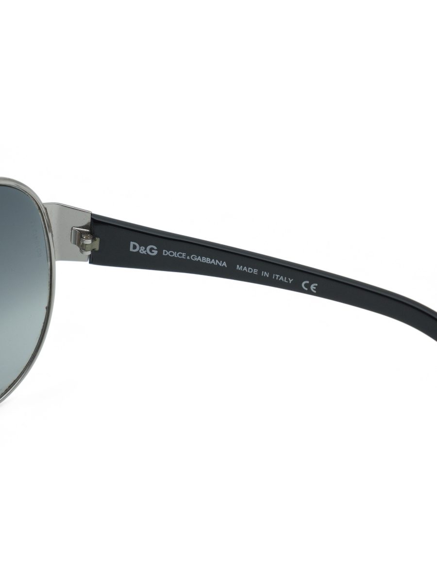 Vintage Dolce Gabbana DG 6011 Crystal Shield Sunglasses — photo 6
