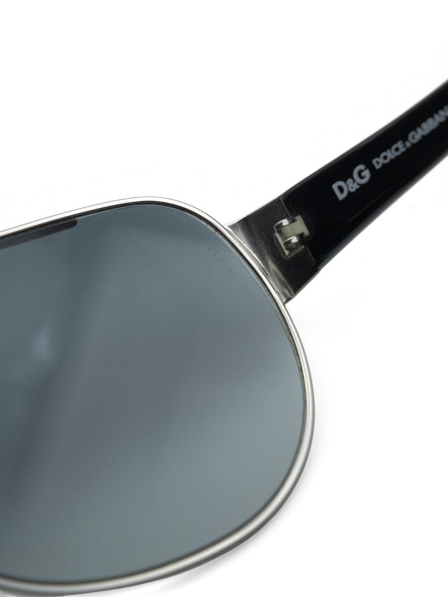 Vintage Dolce Gabbana DG 6011 Crystal Shield Sunglasses — photo 8
