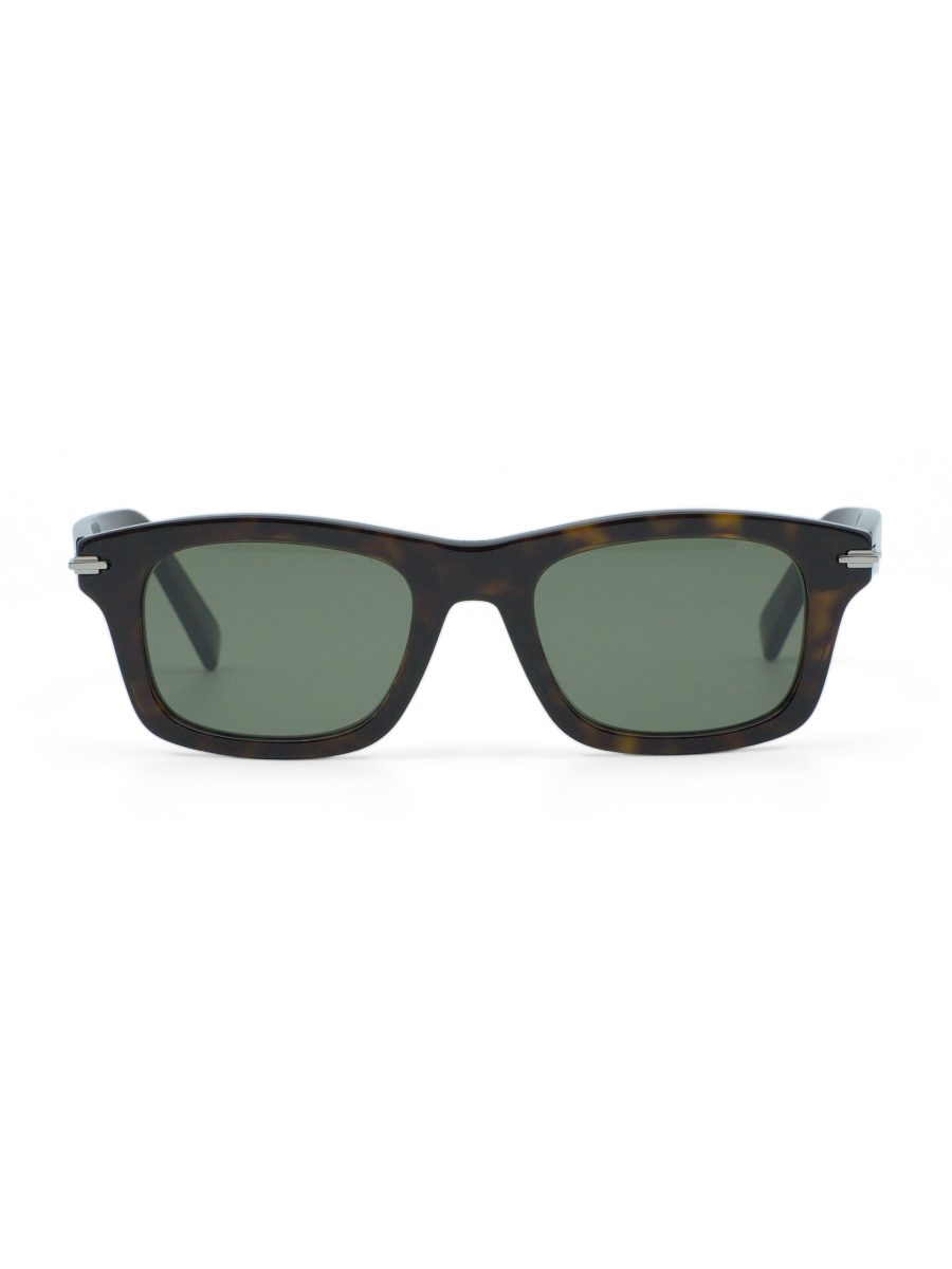 Dior DiorBlackSuit S71 Havana CD Logo Rectangle Sunglasses — photo 2