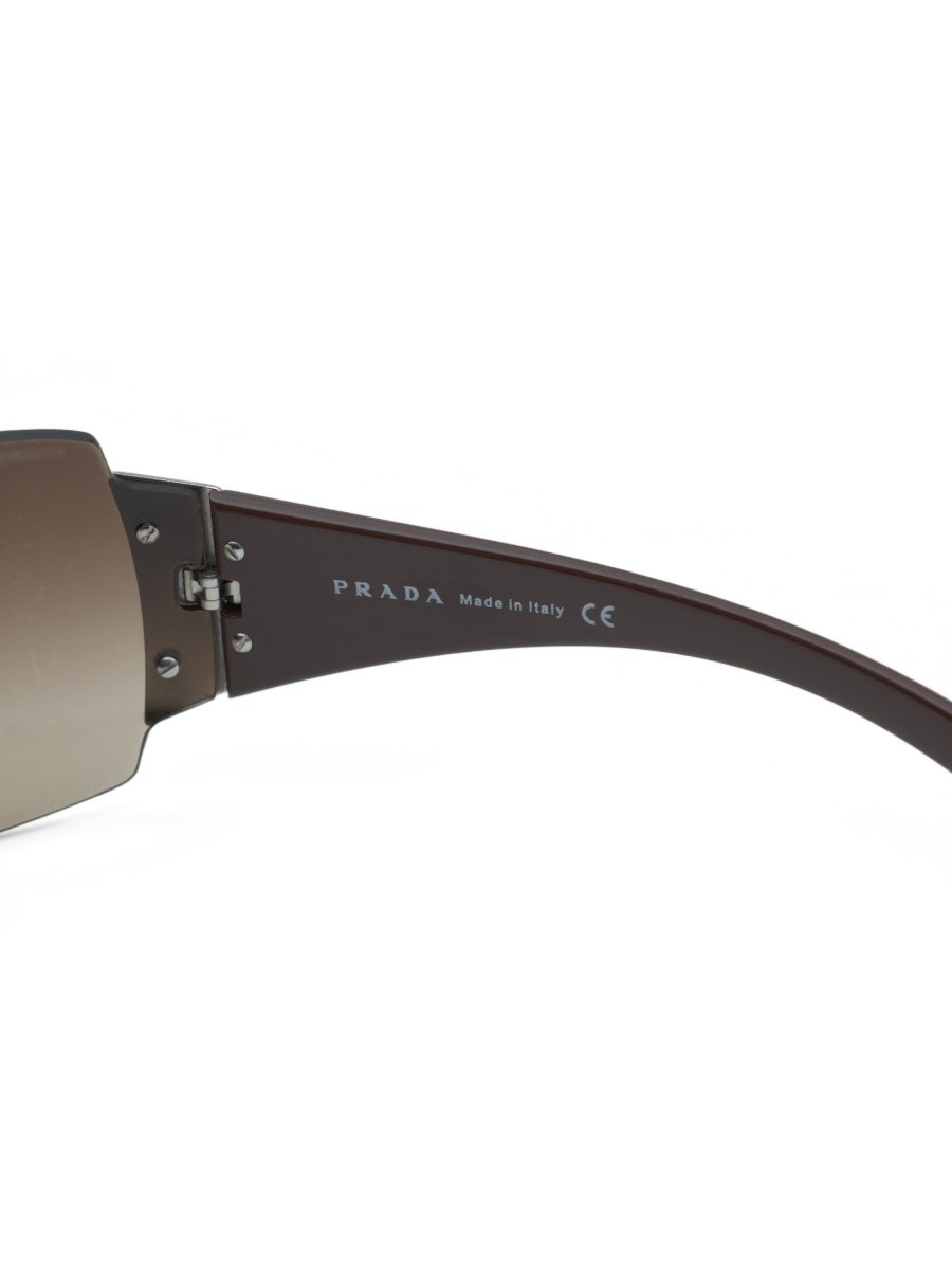 Vintage Prada SPR 04I Brown Gradient Rimless Sunglasses — photo 6
