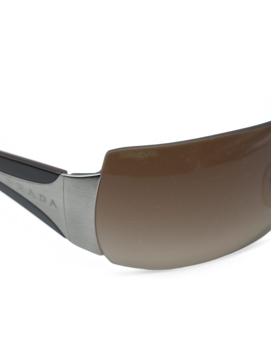 Vintage Prada SPR 04I Brown Gradient Rimless Sunglasses — photo 8