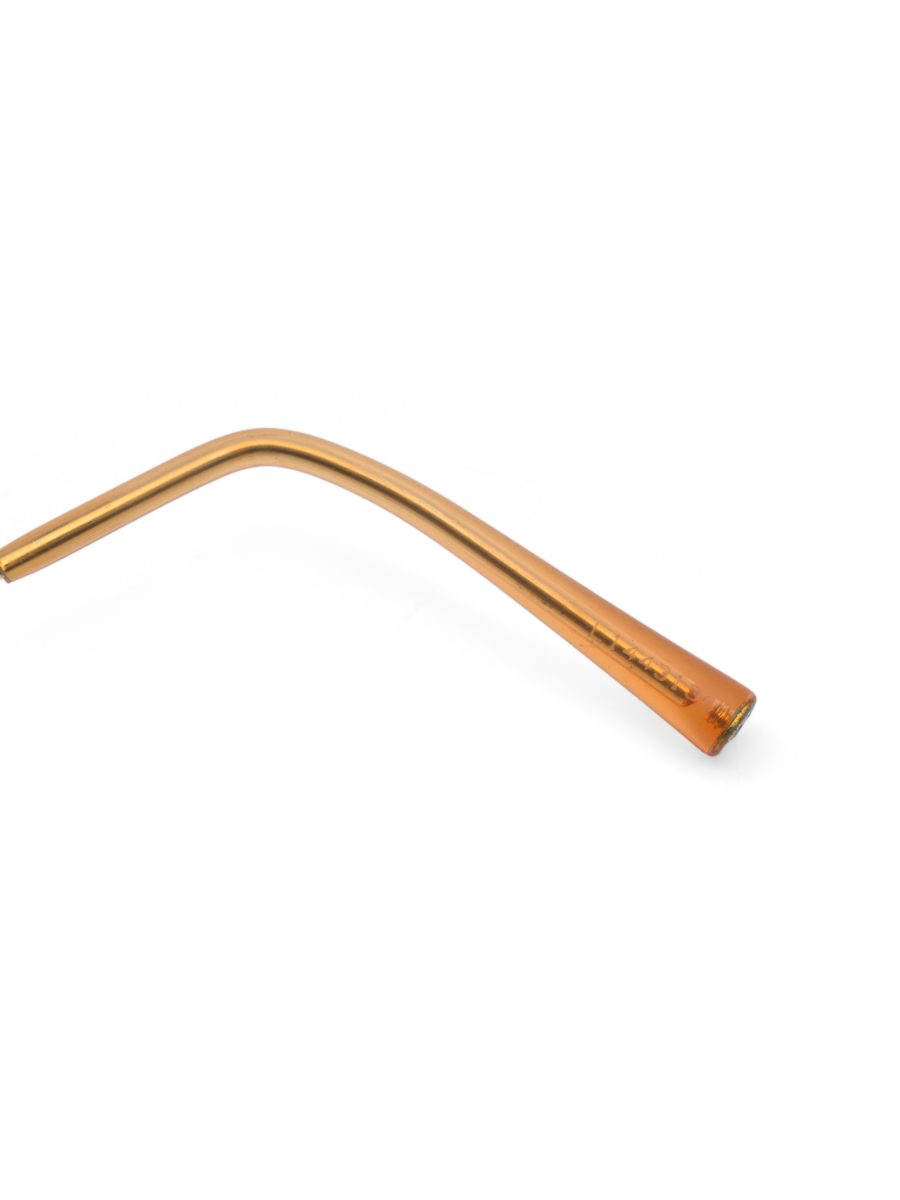 Vintage Chanel 4017 Gold Gradient Rimless CC Logo Sunglasses — photo 11