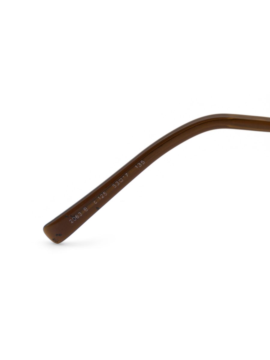 Vintage Chanel 2063-B Gold Rhinestone CC Logo Sunglasses — photo 7