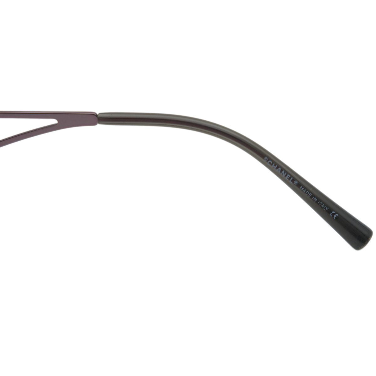 Vintage Chanel 4073 Pink Rimless Crystal CC Logo Sunglasses — photo 8