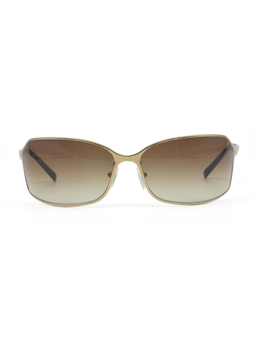 Vintage Prada SPR 58G Gold Brown Wrap Womens Sunglasses — photo 2