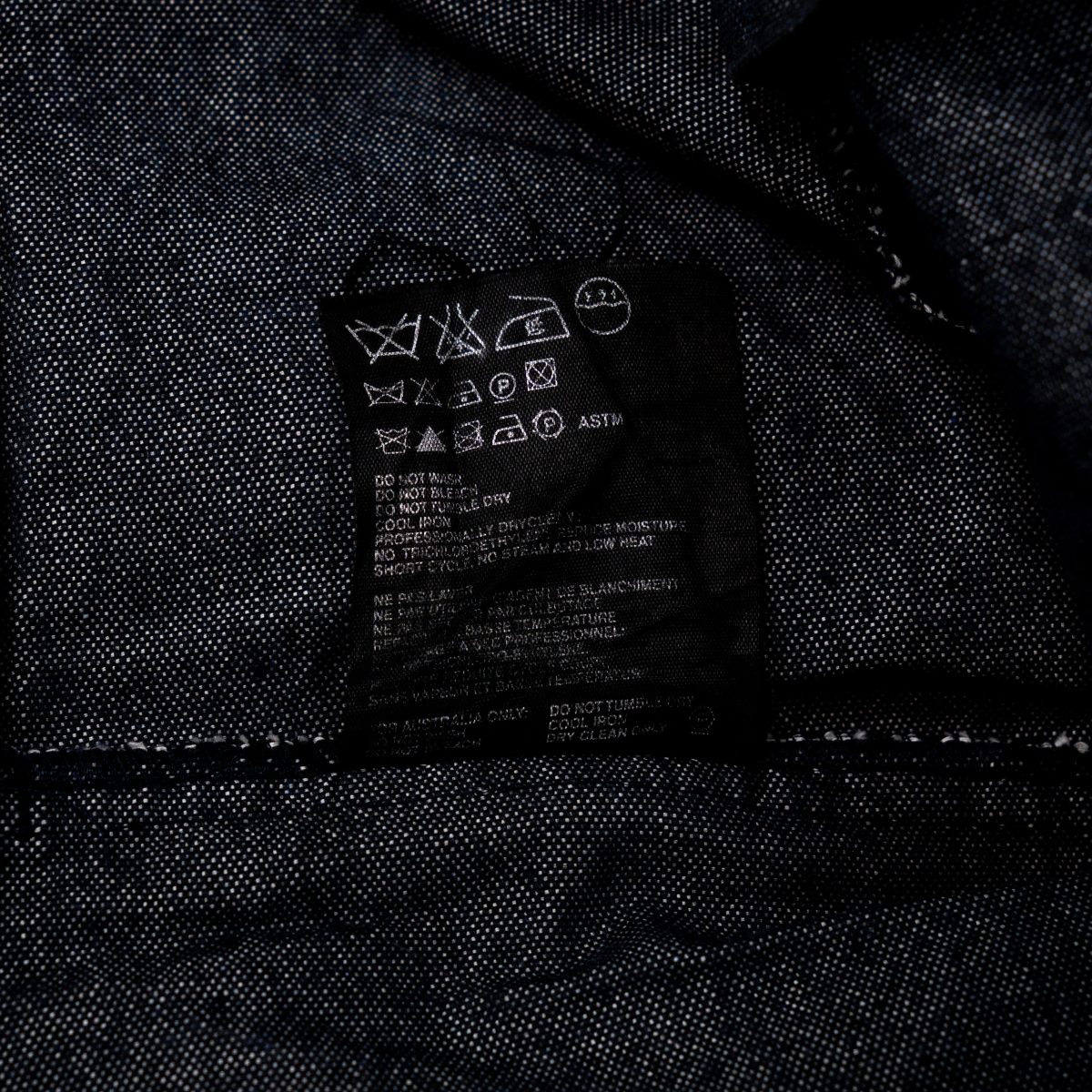 Prada Linea Rossa Navy Cotton Red Logo Tab Trouser Pants — photo 10