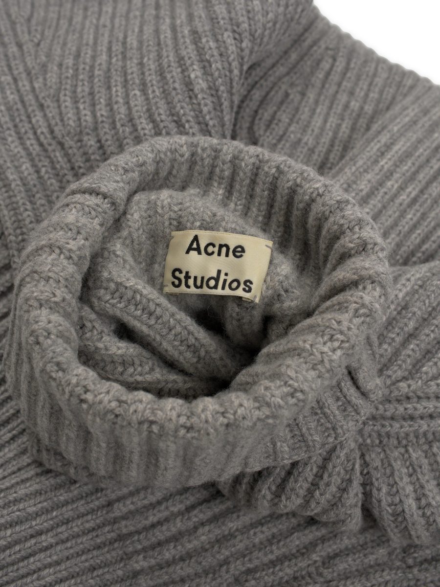 Acne Studios Isa Grey Wool Turtleneck Sweater Jumper Size XS — photo 7