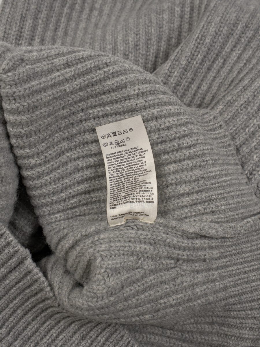 Acne Studios Isa Grey Wool Turtleneck Sweater Jumper Size XS — photo 9