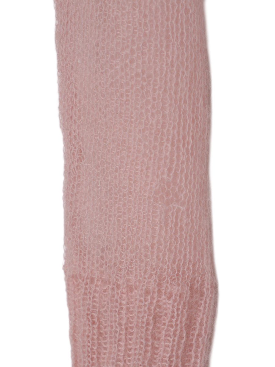 Acne Studios Kodilia Pink Mohair Cropped Womens Cardigan — photo 6