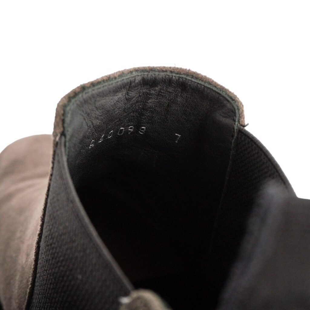 Dolce Gabbana Classic Suede Chelsea Leather Boots — photo 11