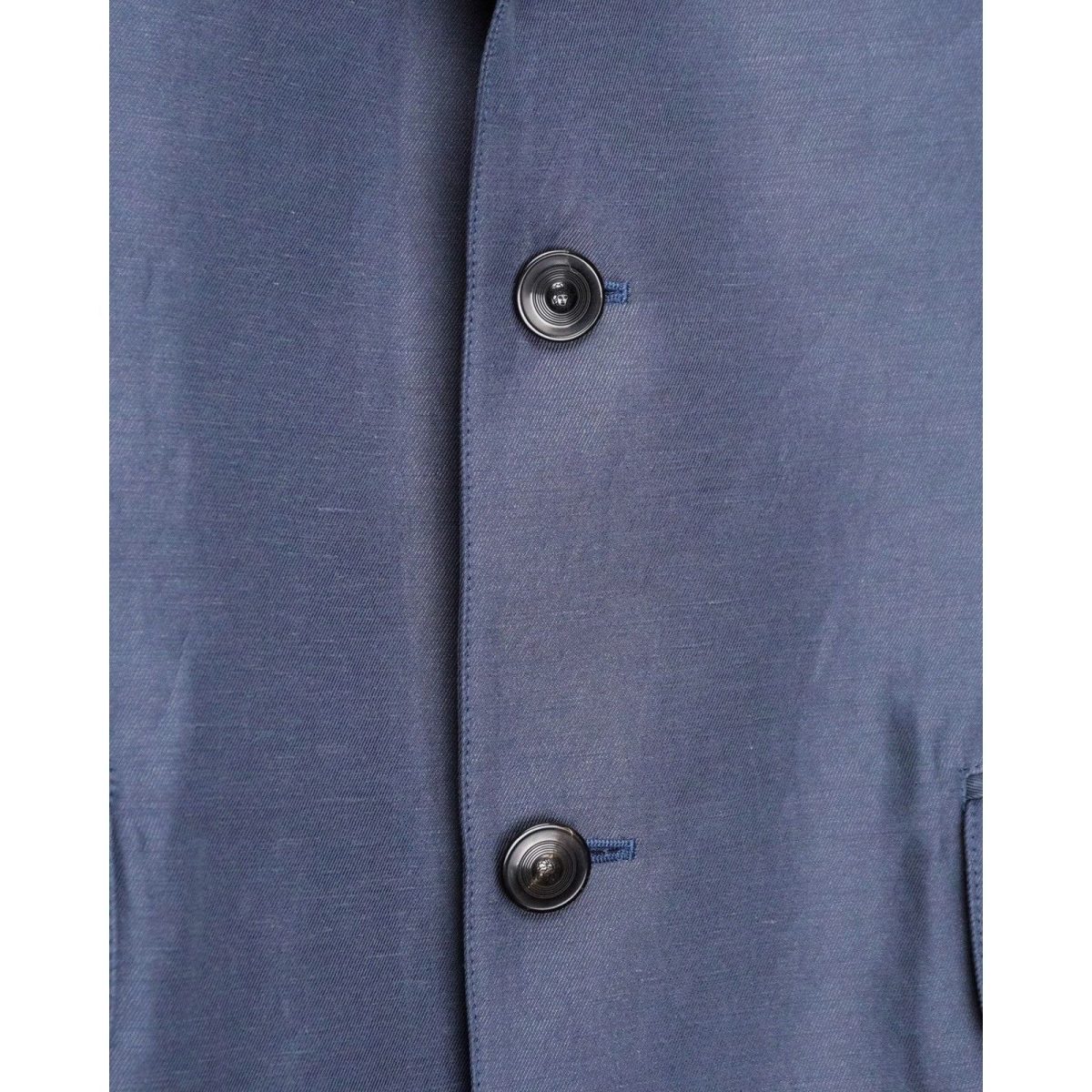 Gianni Versace Medusa Greca Logo Linen Blend Blazer Jacket — photo 5