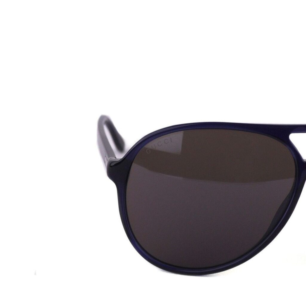 Gucci GG1026/S UV Dark Blue Aviator Pilot Sunglasses — photo 7