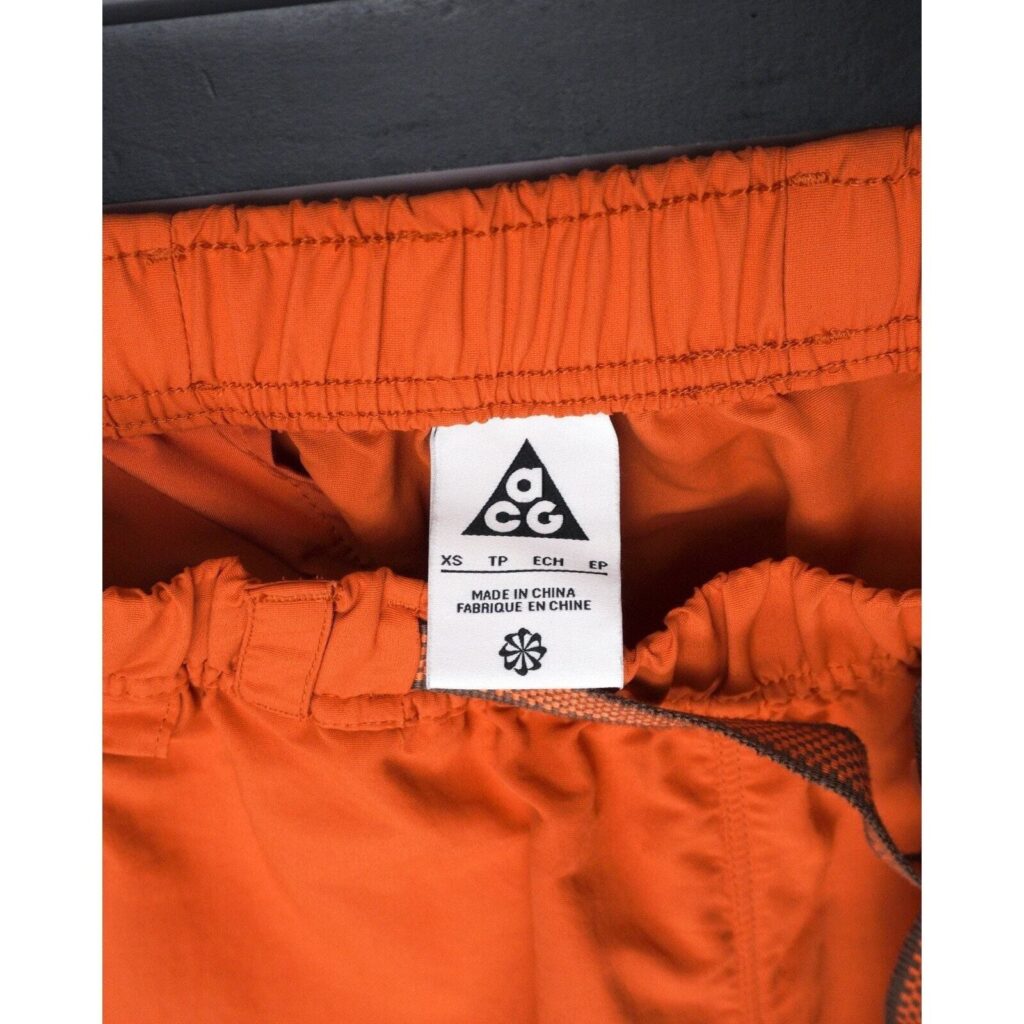 Nike ACG Woven Trail Hiking Orange Men’s Nylon Shorts — photo 8