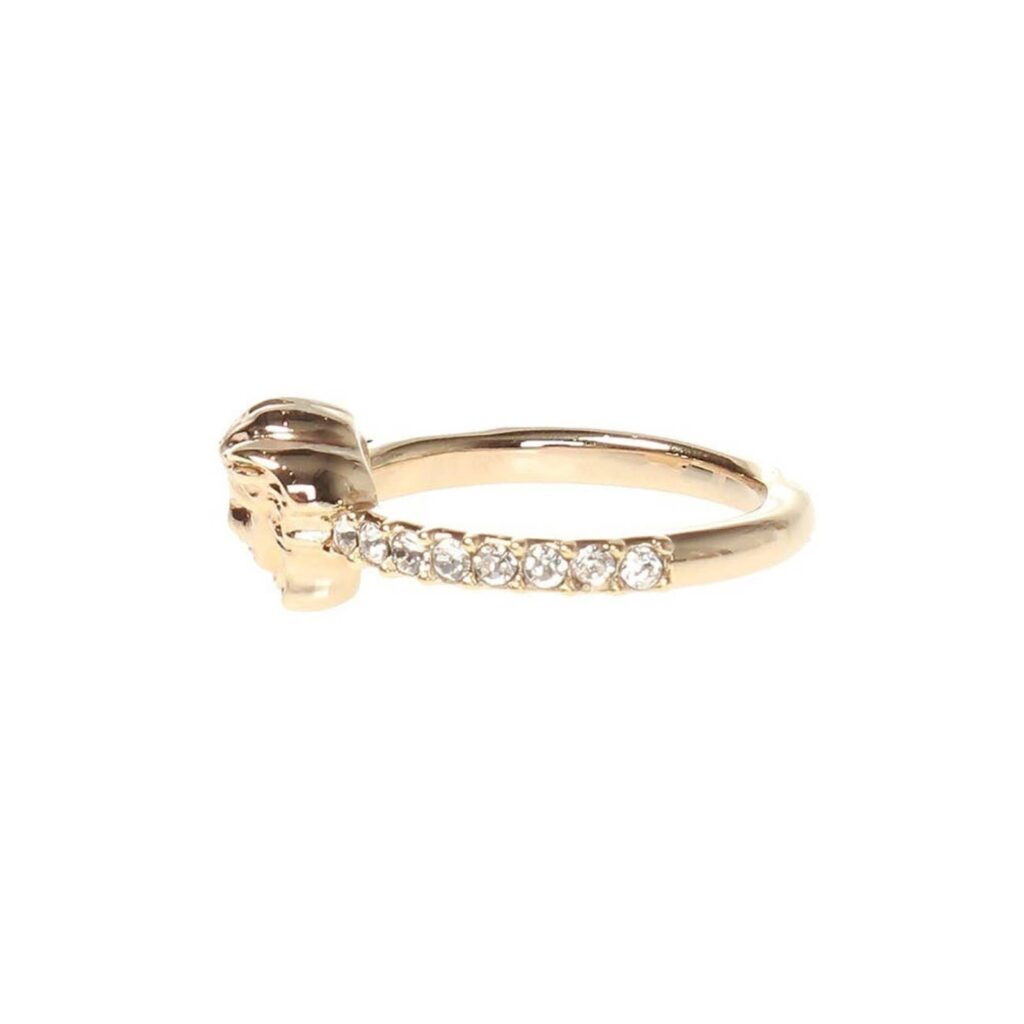 Versace Medusa Head Swarovski Womens Crystal Band Ring — photo 2