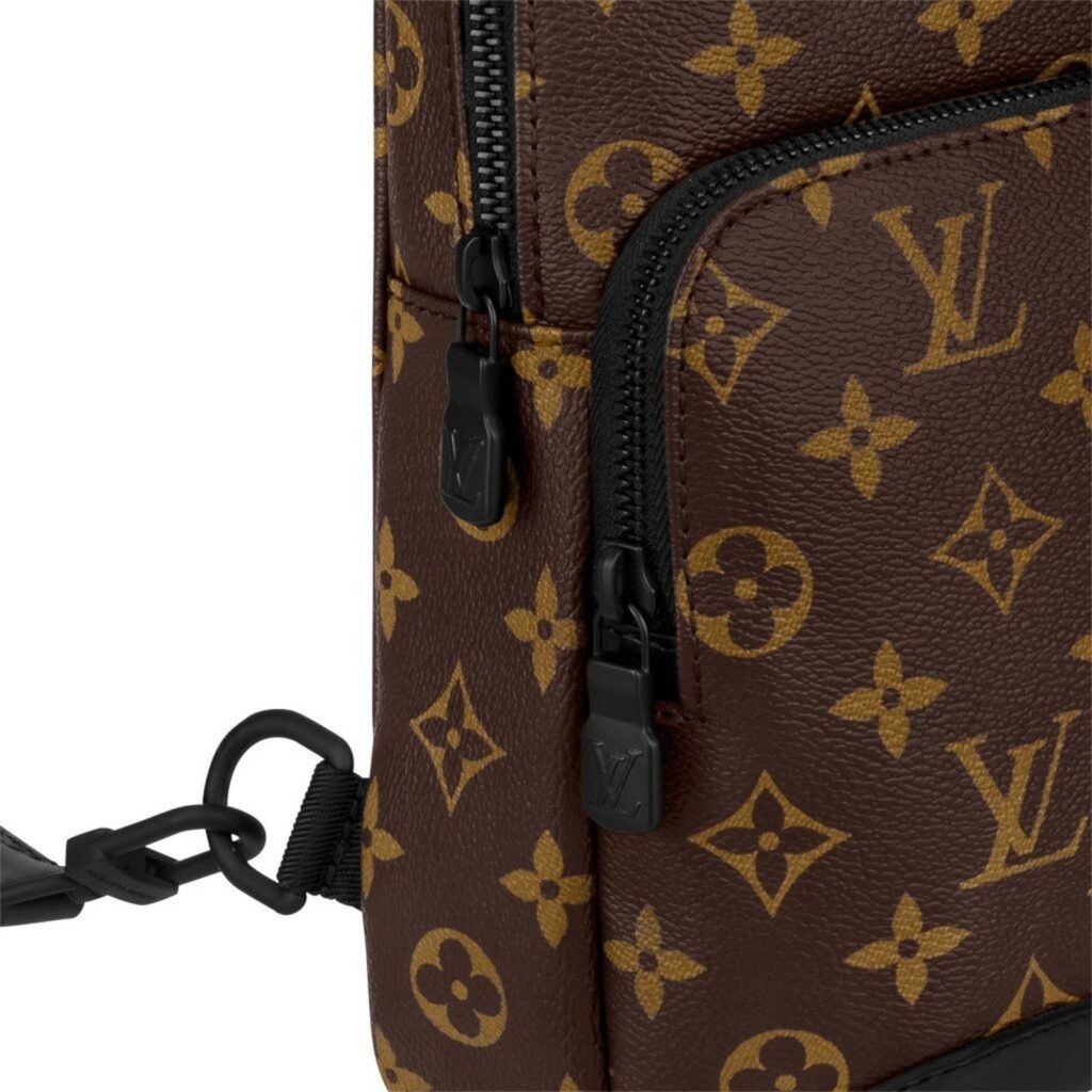 Louis Vuitton Monogram Canvas Leather Brown Avenue Sling Bag — photo 2