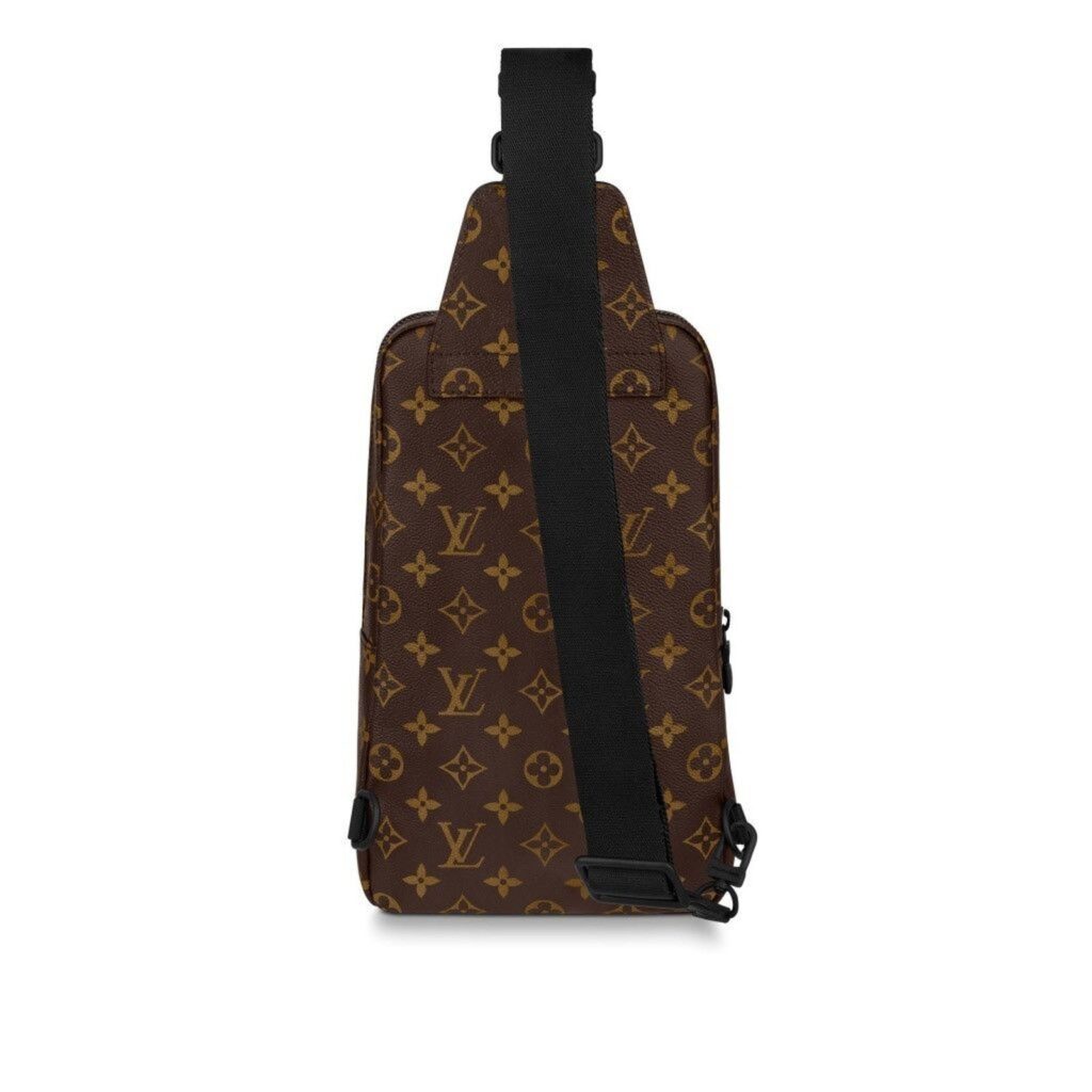Louis Vuitton Monogram Canvas Leather Brown Avenue Sling Bag — photo 4