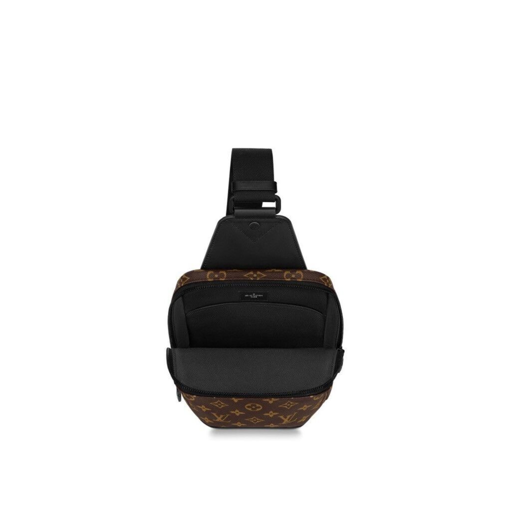 Louis Vuitton Monogram Canvas Leather Brown Avenue Sling Bag — photo 5