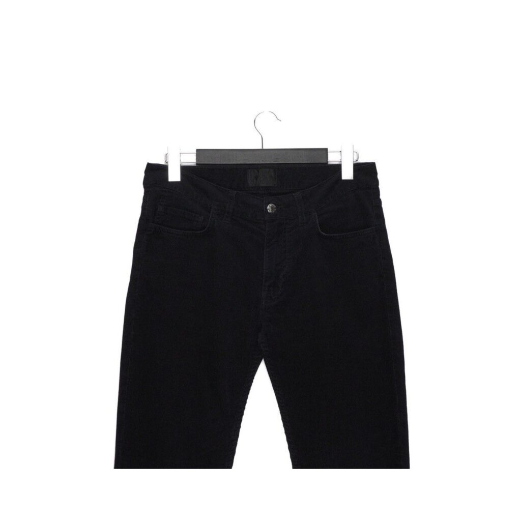 Acne Studios Ace Navy Corduroy Dark Blue Skinny Pant Jeans — photo 2