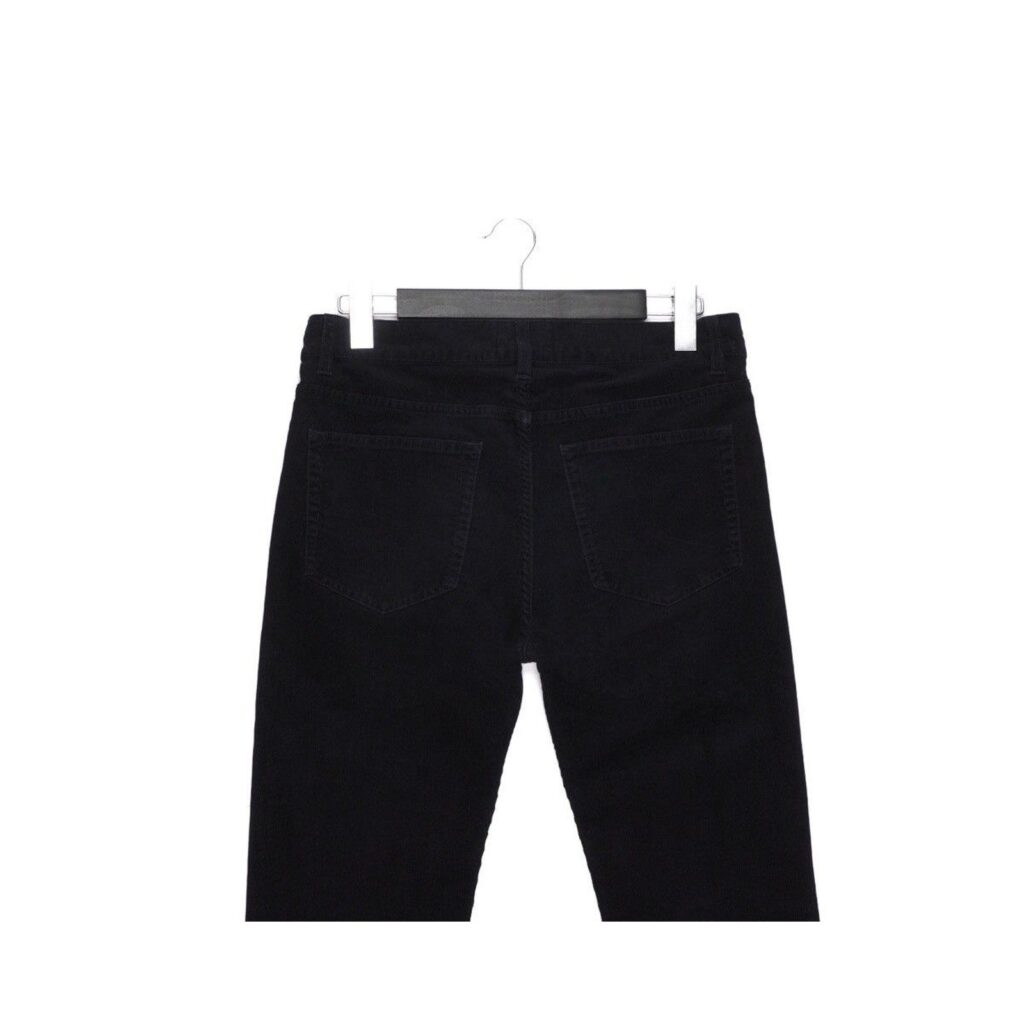 Acne Studios Ace Navy Corduroy Dark Blue Skinny Pant Jeans — photo 5