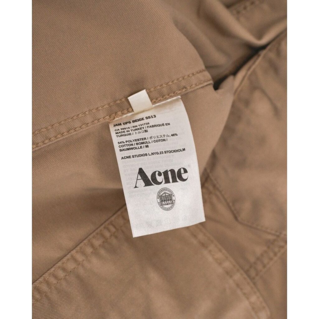 Acne Studios Jam Ups Beige SS13 Denim Jacket — photo 6