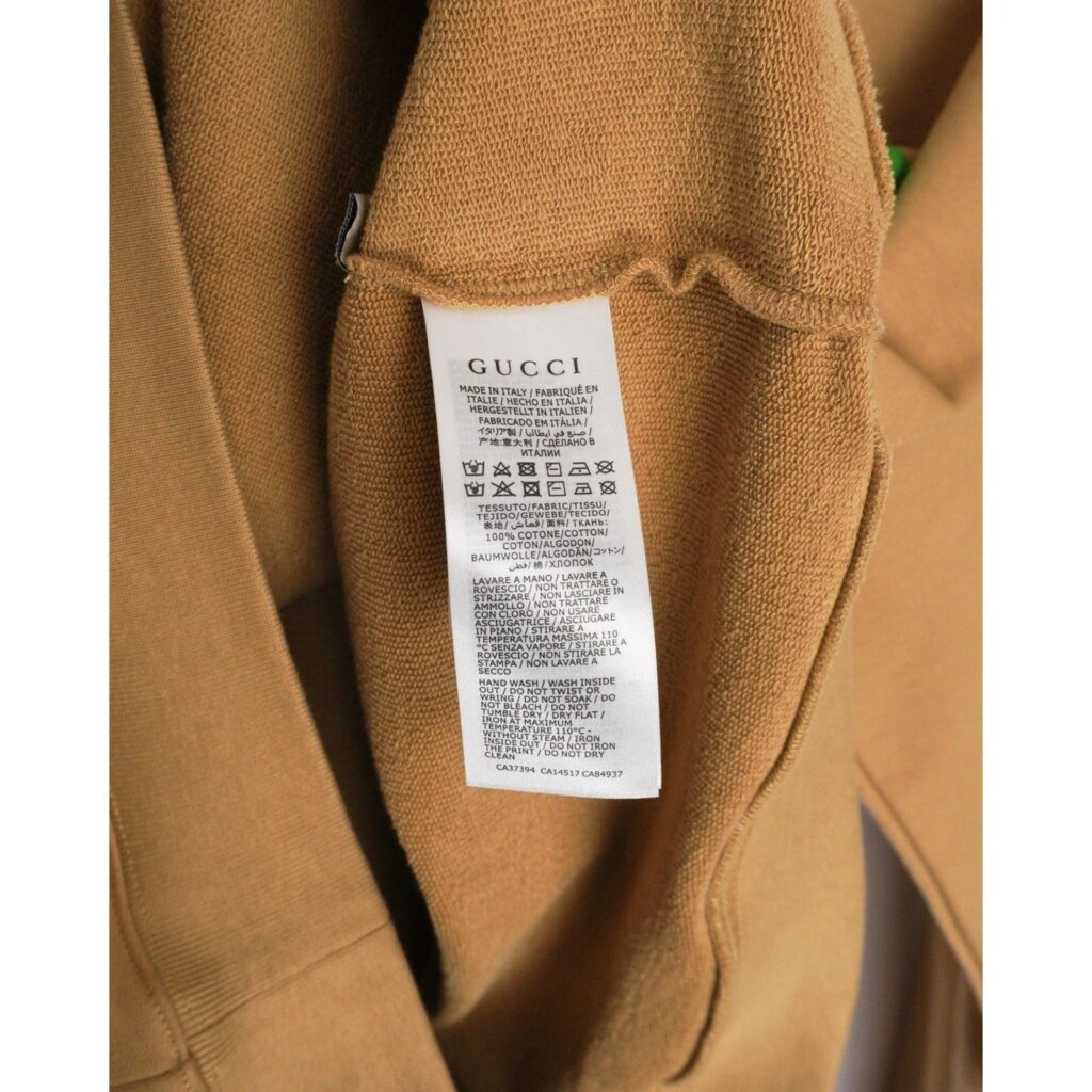 Gucci Interlocking GG Star Logo Brown Hoodie Sweatshirt — photo 7