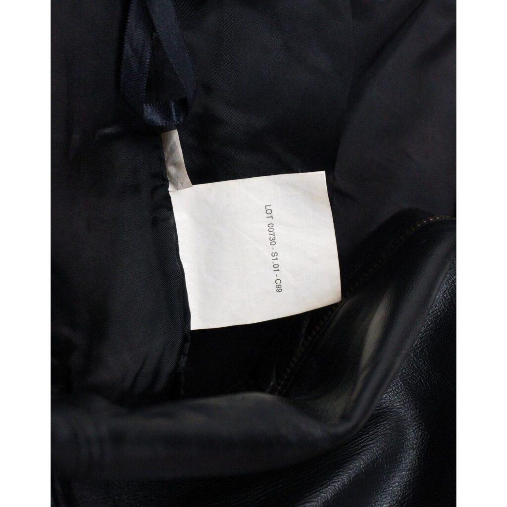 Vintage Levi’s Strauss Leather Black Bootcut Pants — photo 9