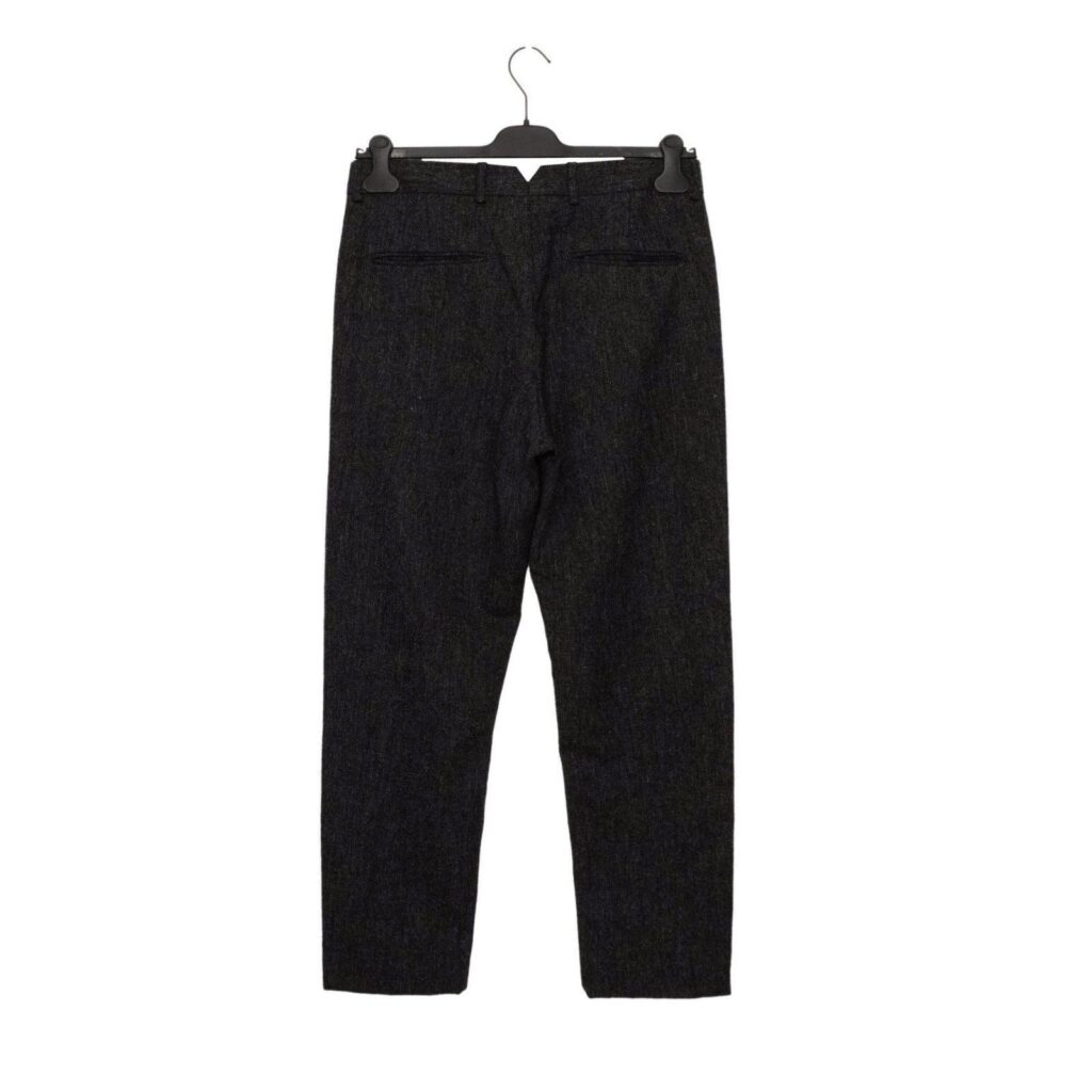 Acne Studios AW15 Aron Tweed Grey Melange Wool Trouser Pants — photo 3