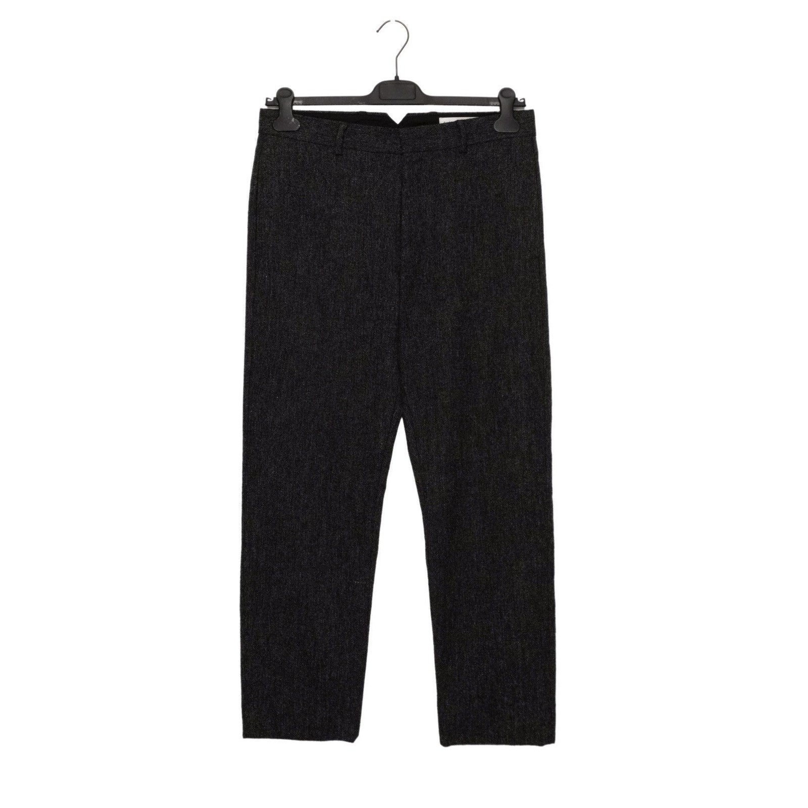 Acne Studios AW15 Aron Tweed Grey Melange Wool Trouser Pants