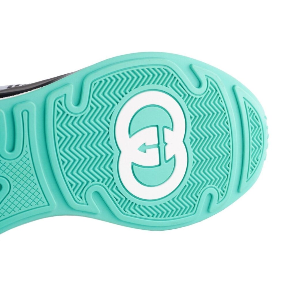Gucci Ultrapace R GG Logo Mint Green Black Sport Sneakers — photo 8