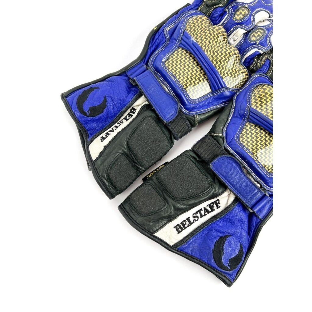 Belstaff Max Carbon Kelvar Leather Motorcycle Biker Gloves — photo 4
