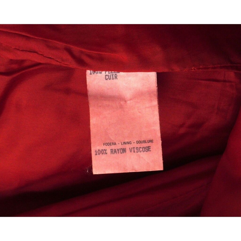 Gucci Tom Ford Era 90’s Red Suede Leather High Waist Pants — photo 11