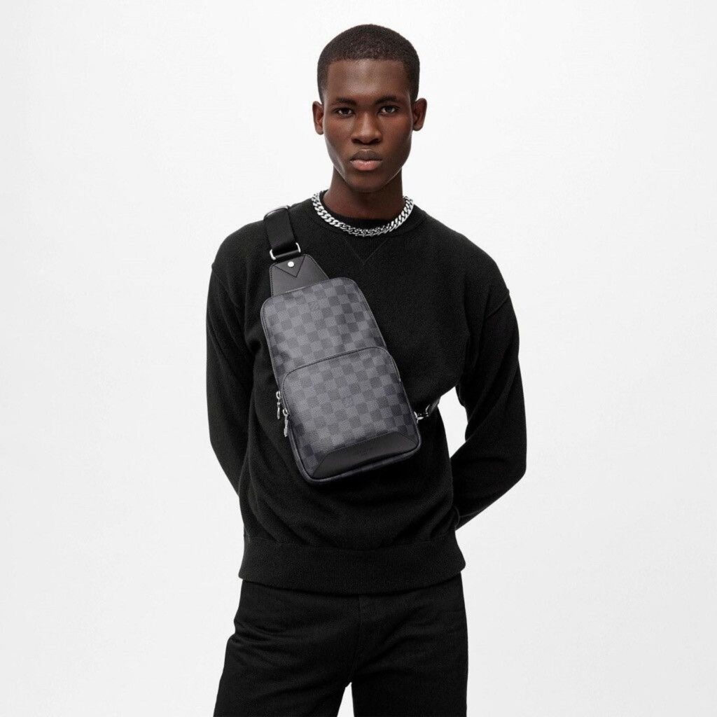 Louis Vuitton Damier Graphite Avenue Sling Crossbody Bag — photo 7