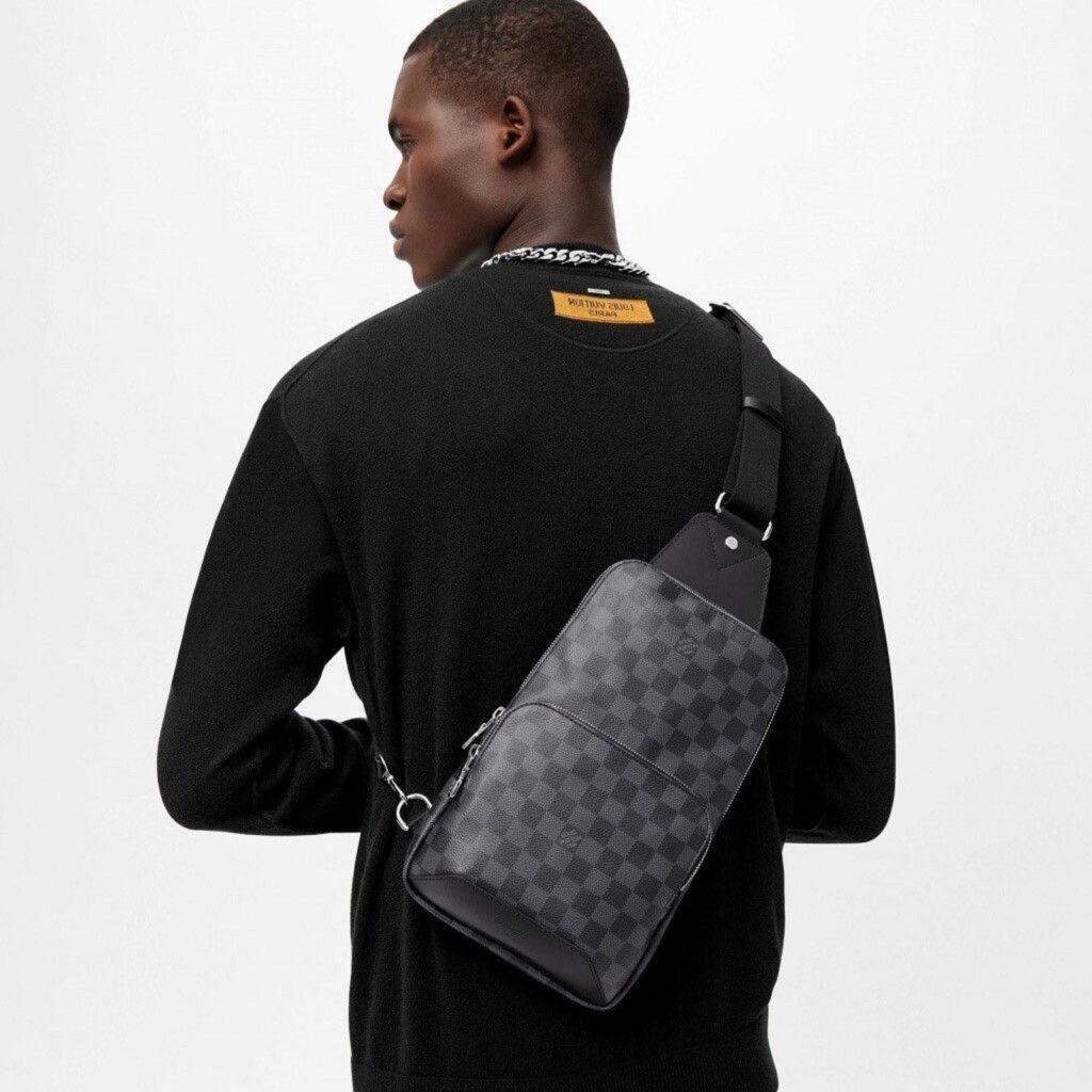 Louis Vuitton Damier Graphite Avenue Sling Crossbody Bag — photo 8