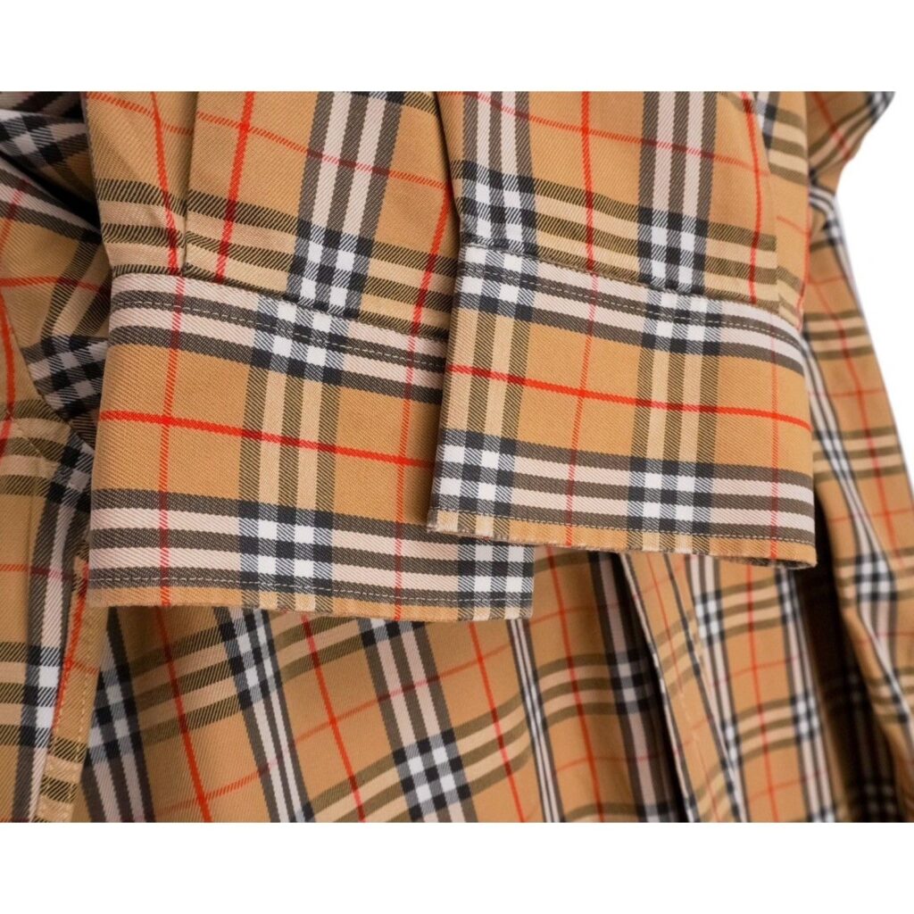 Vintage 90’s Burberrys Classic Check Monogram Pattern Shirt — photo 6