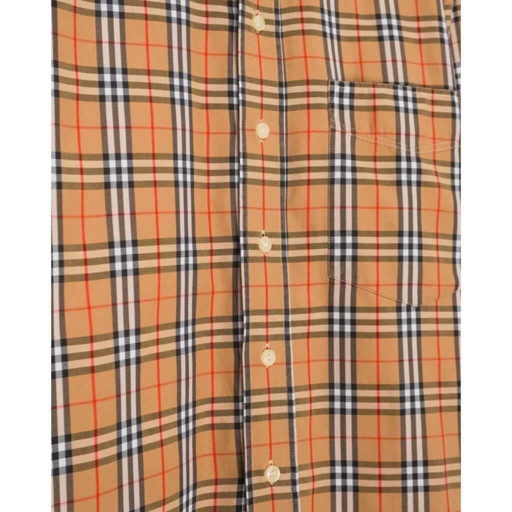 Vintage 90’s Burberrys Classic Check Monogram Pattern Shirt — photo 9