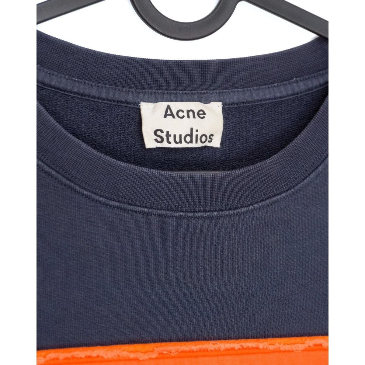 Acne Studios AW15 Woman Power Patch Blue Crew Sweatshirt — photo 4