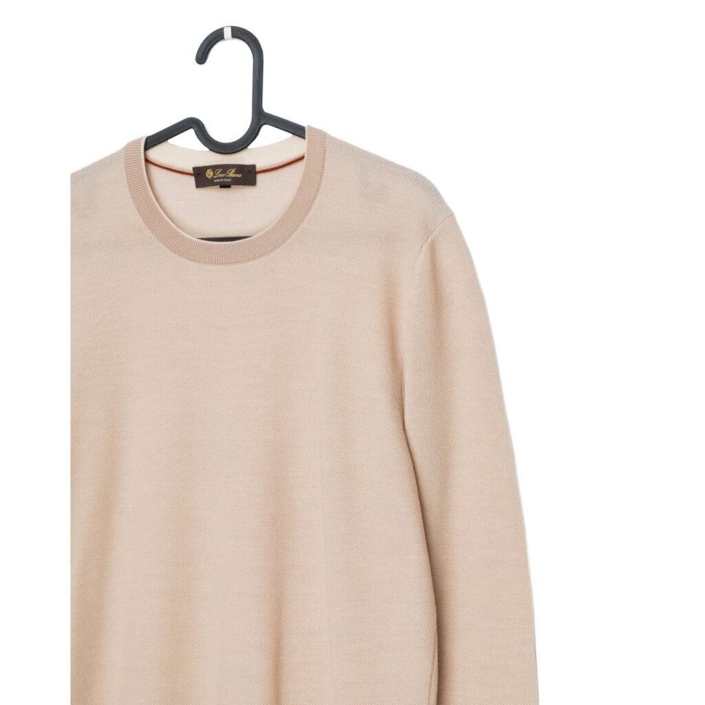 Loro Piana Falkville Cashmere Wool Blend Crew Sweater — photo 3