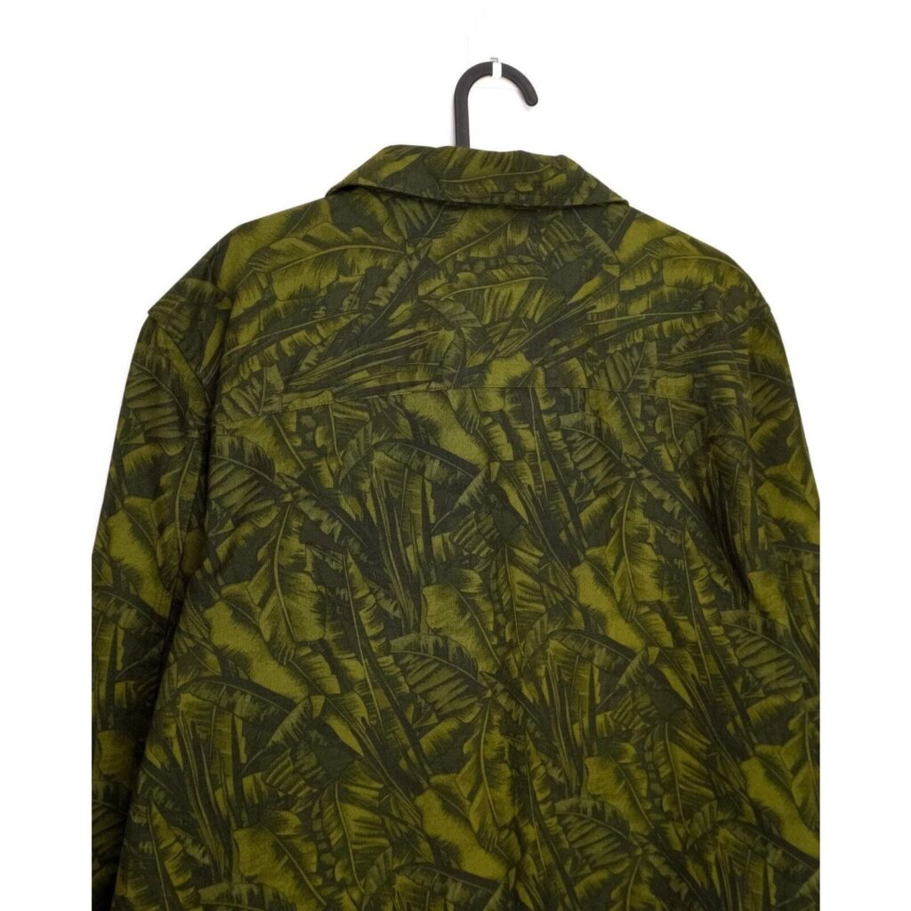 A.P.C. Harry Camouflage Print Green Ripstop Zip Jacket — photo 9